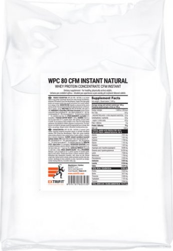 Extrifit WPC 80 Natural 1000 g
