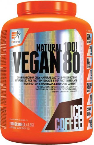 Extrifit Vegan 80 2000 g karamel