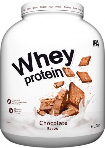 Fitness Authority Whey Protein 2270 g bílá čokoláda - kokos