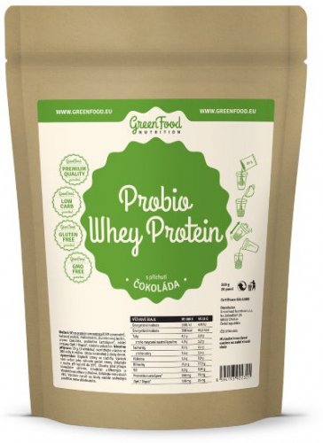 GreenFood Probio Whey protein 500 g milk
  shake