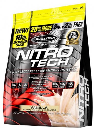 MuscleTech Nitro-Tech Performance 4540 g
  vanilka