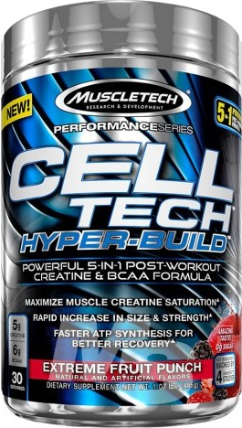 MuscleTech Cell-Tech Hyper-Build 485 g ovocný punč