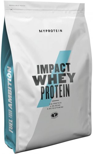 MyProtein Impact Whey Protein 5000 g vanilka
  - malina