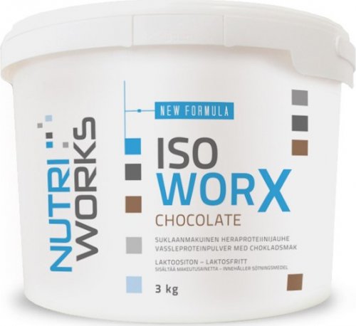 NutriWorks Iso Worx 3000 g čokoláda