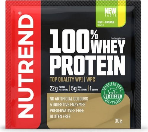 Nutrend 100% Whey Protein 30 g kiwi - banán