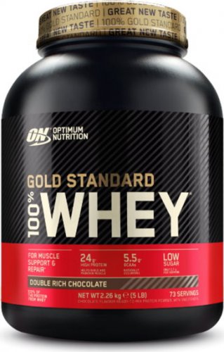 Optimum Nutrition 100% Whey Gold Standard 2260 g vanilka francouzská