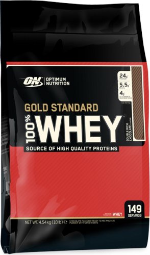 Optimum Nutrition 100% Whey Gold Standard 4530 g dvojitá čokoláda
