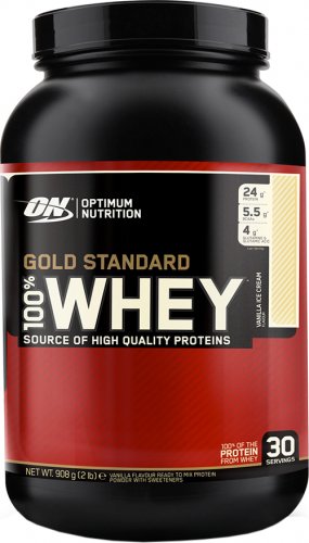 Optimum Nutrition 100% Whey Gold Standard 899 g banán