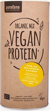 Purasana Vegan Protein MIX BIO 400 g kakao