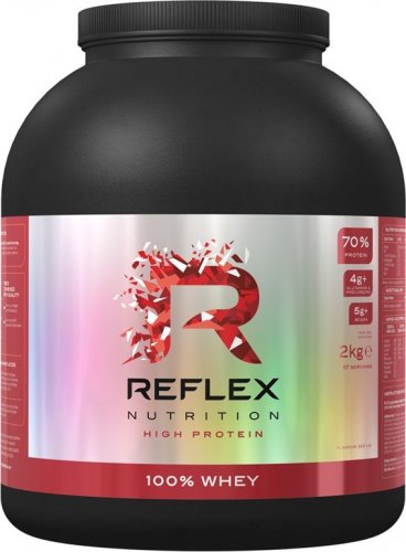Reflex 100% Whey Protein 2000 g slaný karamel