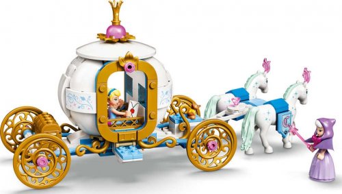 LEGO DISNEY Popelka a královský kočár 43192 STAVEBNICE