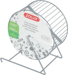 Kolotoč kovový průměr 18cm šedý Zolux