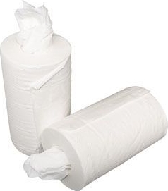 Ručníky papírové v roli 21cmx160m, 2vrs.bílé CVET