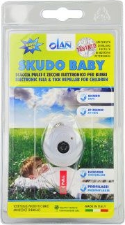 Elektr. odpuzovač klíšťat SKUDO BABY pro děti
