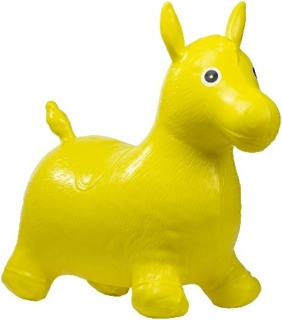 Tulimi Skákací gumové zvířátko - Koník, žluté