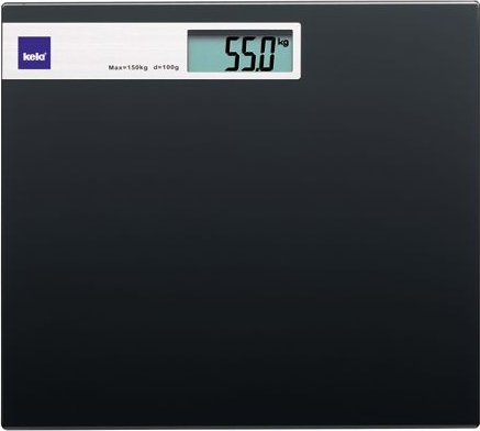 Váha osobní digitální skleněná černá do 150kg GRAPHITO KELA KL-21298