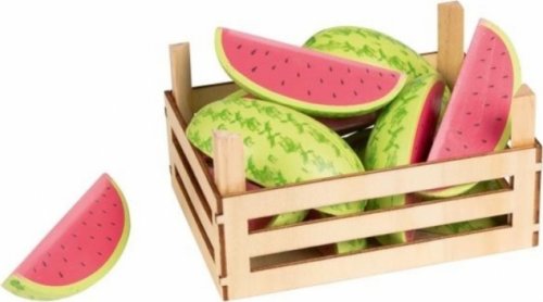 Goki Dřevěný košík s melouny