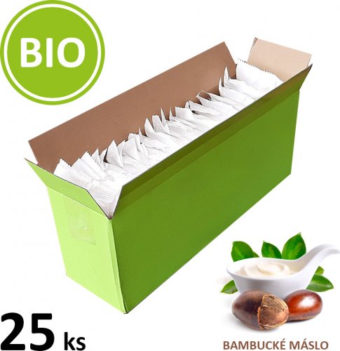 BIO SHEA POPCORN s bambuckým máslem 25×90 g