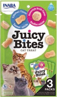 Churu Cat Juicy Bites Broth&Calamari Flavor3x11,3g