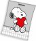 Dětská fleecová deka Snoopy Love 150x200 cm