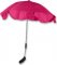 Baby Nellys Slunečník, deštník univerzální do kočárku - růžový