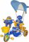 Dětská multifunkční tříkolka Euro Baby Ufo - modro/žlutá
