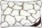 Caschmere polštářek kameny 540g/m2 - 40x60 cm - polštářek kameny luxusní řada