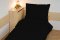 Brotex Posteľná bielizeň bavlna UNI 140x200, 70x90cm Čierna, Výber zapínanie: zips